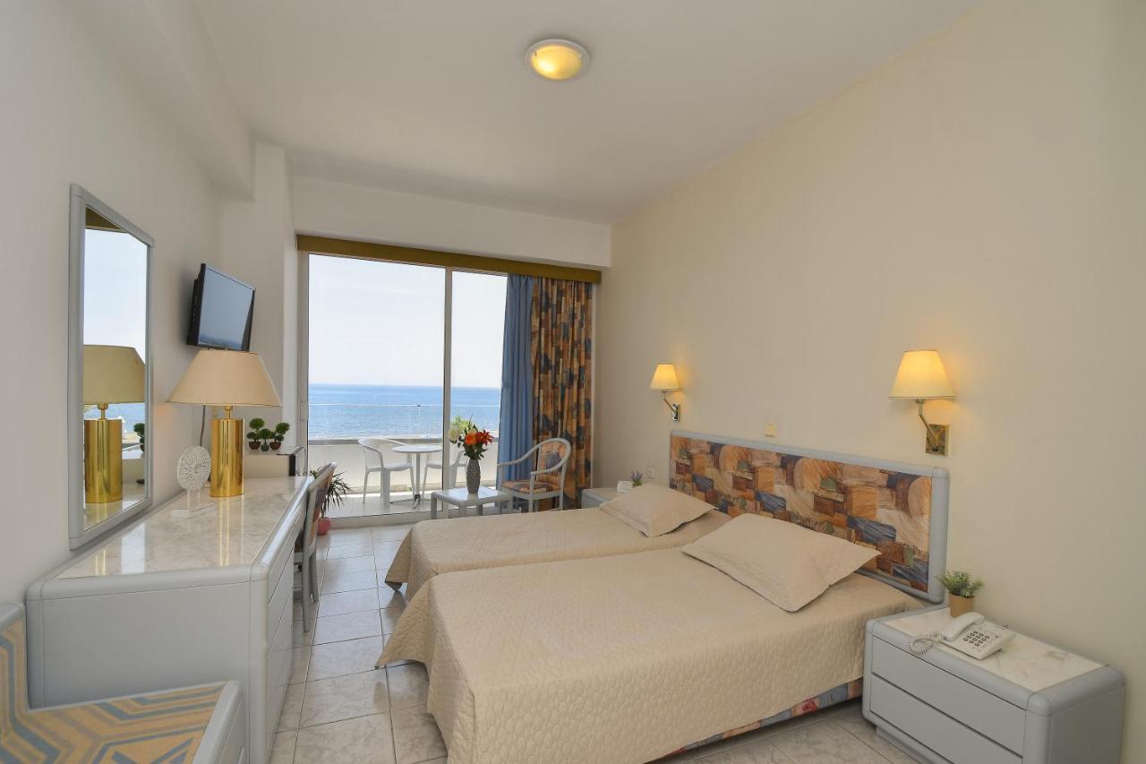 Olympos Beach Hotel Faliraki Bagian luar foto