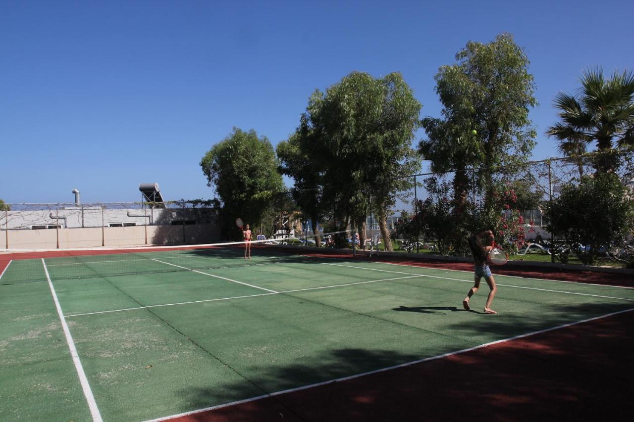 Olympos Beach Hotel Faliraki Bagian luar foto
