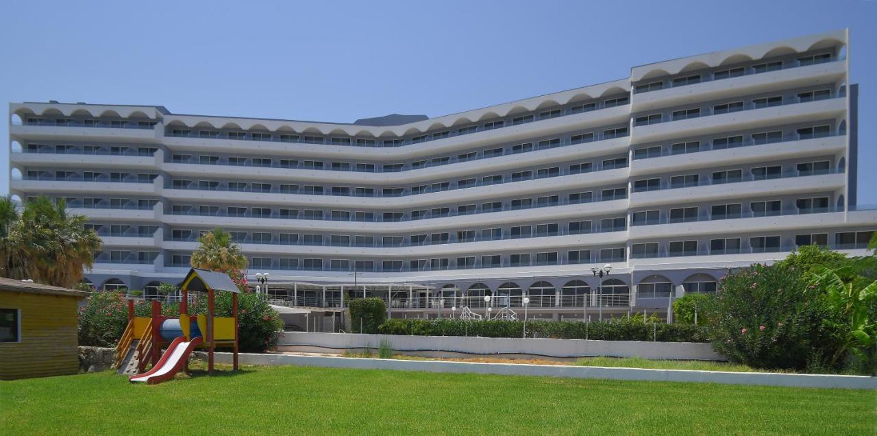 Olympos Beach Hotel Faliraki Bagian luar foto