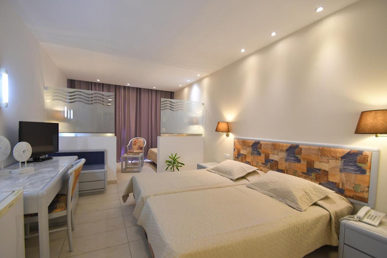 Olympos Beach Hotel Faliraki Bagian luar foto
