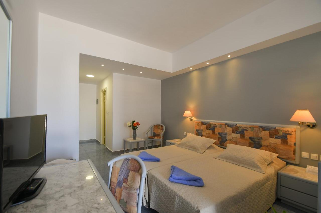 Olympos Beach Hotel Faliraki Bagian luar foto