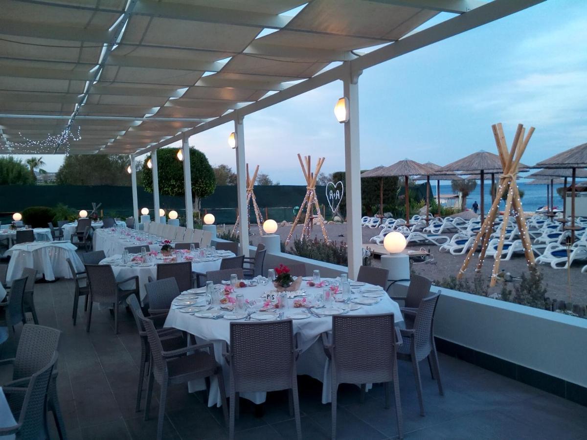 Olympos Beach Hotel Faliraki Bagian luar foto