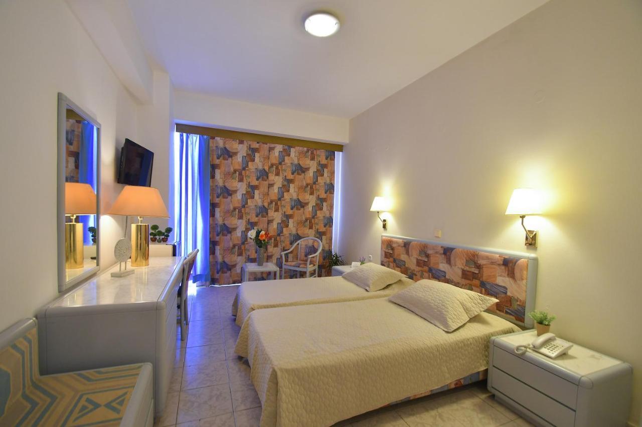 Olympos Beach Hotel Faliraki Bagian luar foto