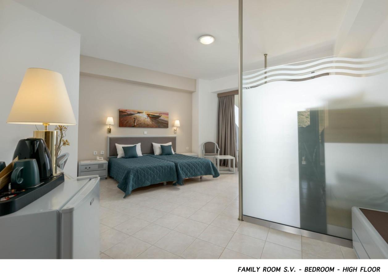 Olympos Beach Hotel Faliraki Bagian luar foto