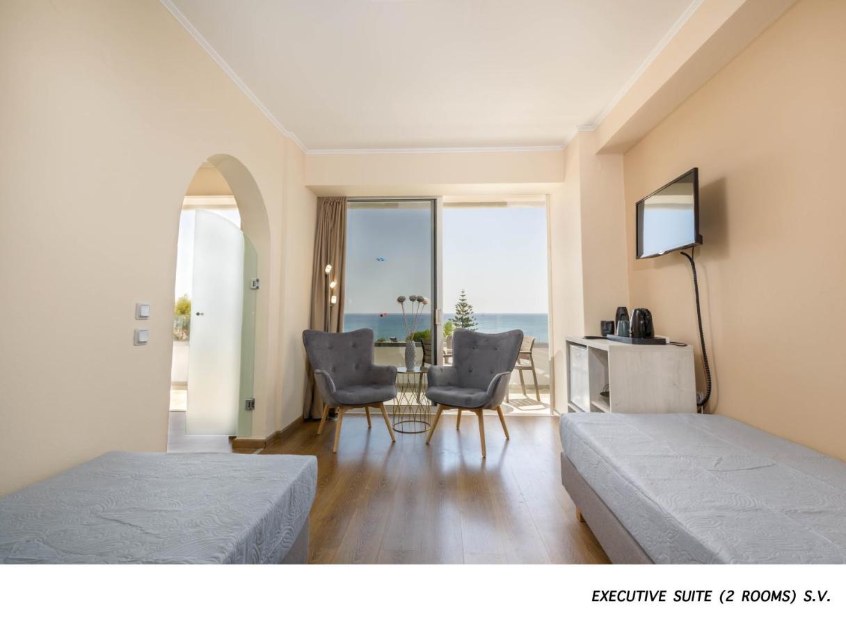 Olympos Beach Hotel Faliraki Bagian luar foto