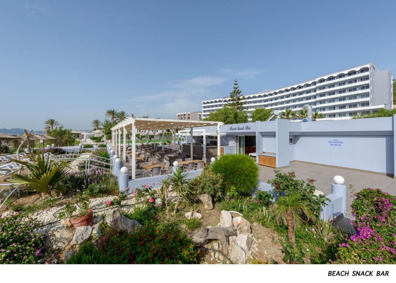 Olympos Beach Hotel Faliraki Bagian luar foto