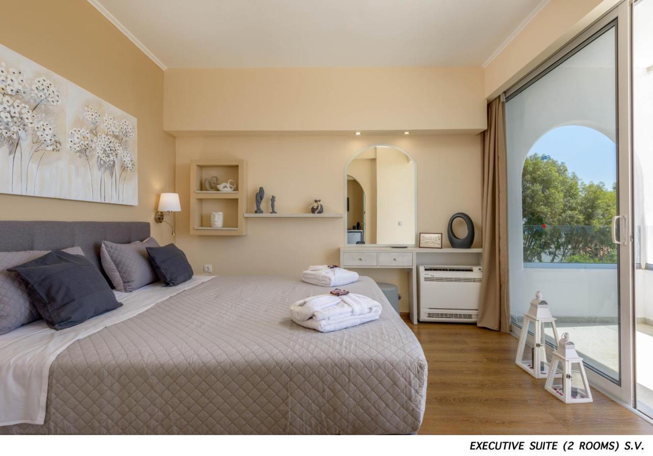 Olympos Beach Hotel Faliraki Bagian luar foto