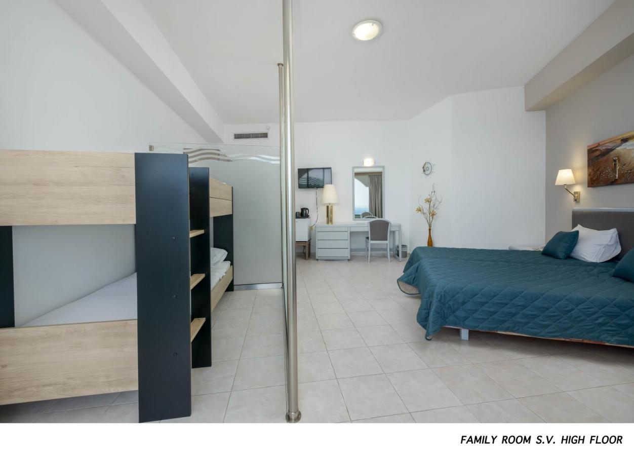 Olympos Beach Hotel Faliraki Bagian luar foto