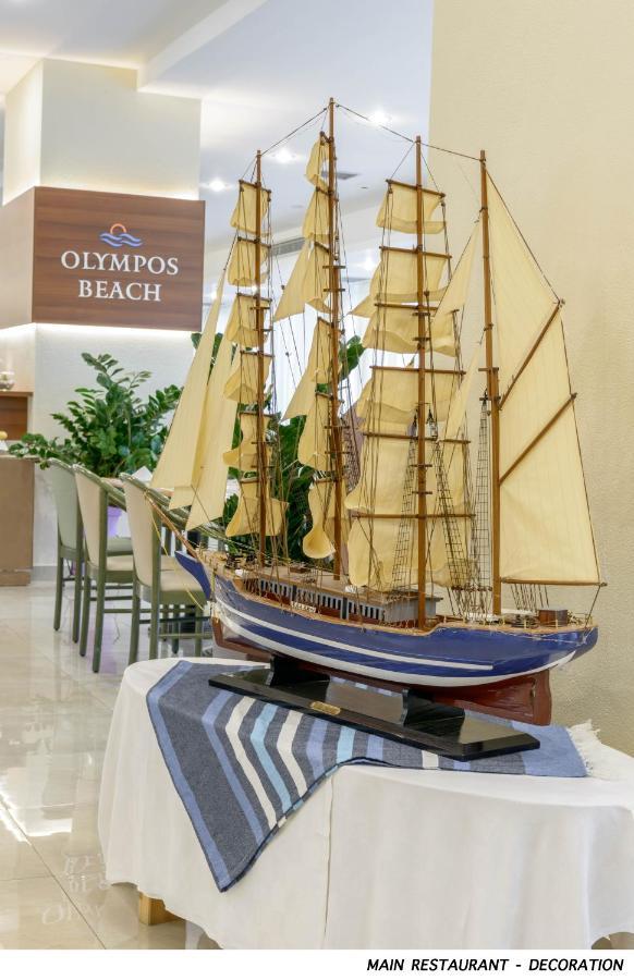 Olympos Beach Hotel Faliraki Bagian luar foto