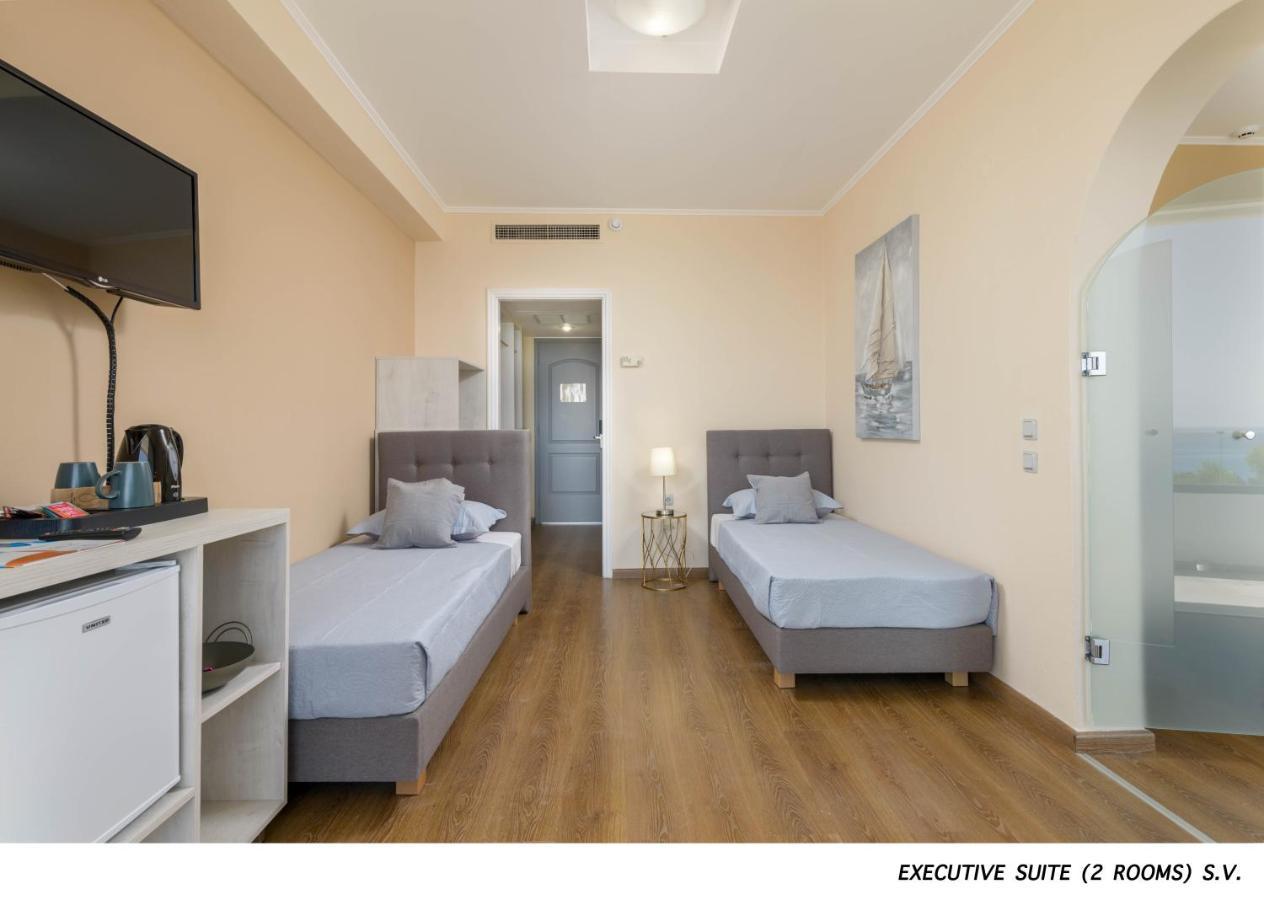 Olympos Beach Hotel Faliraki Bagian luar foto