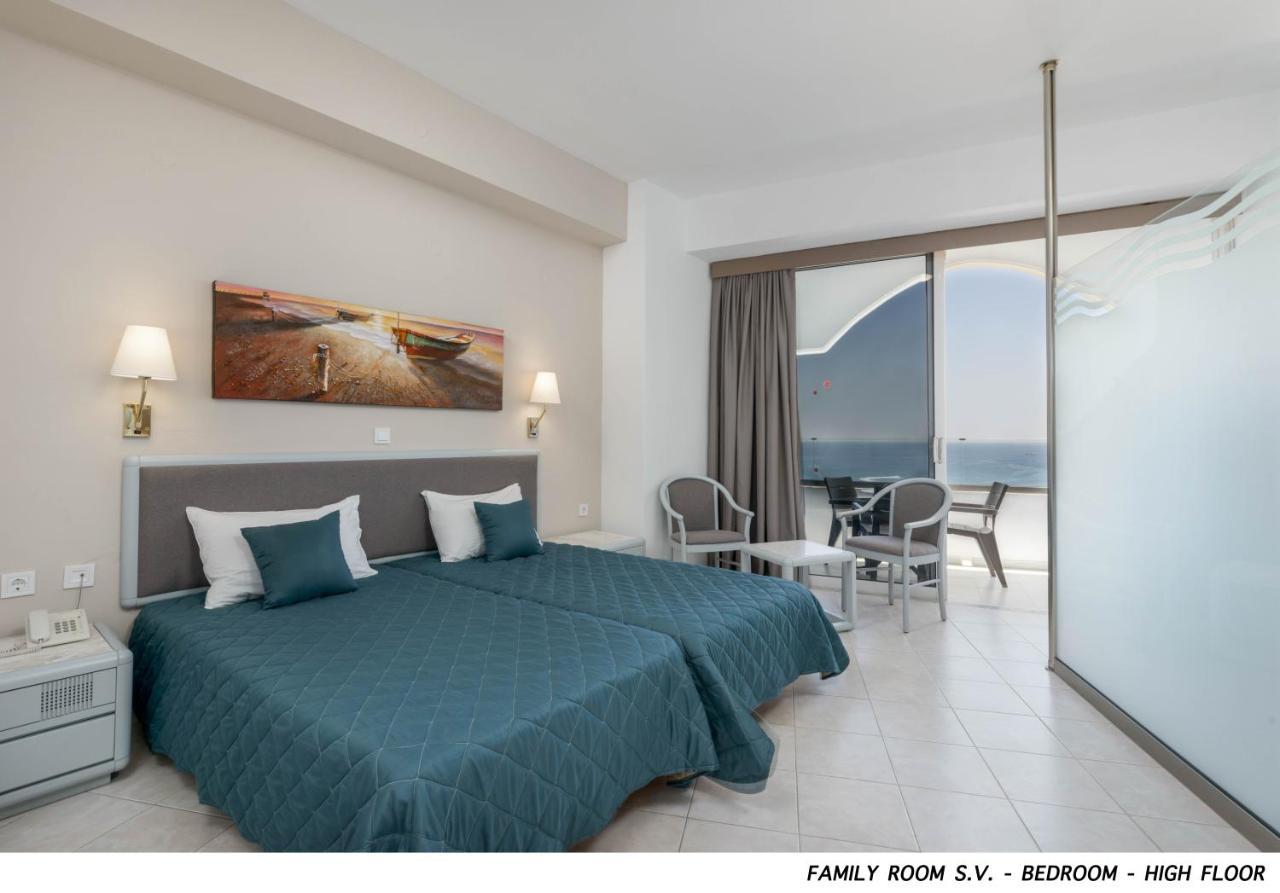 Olympos Beach Hotel Faliraki Bagian luar foto